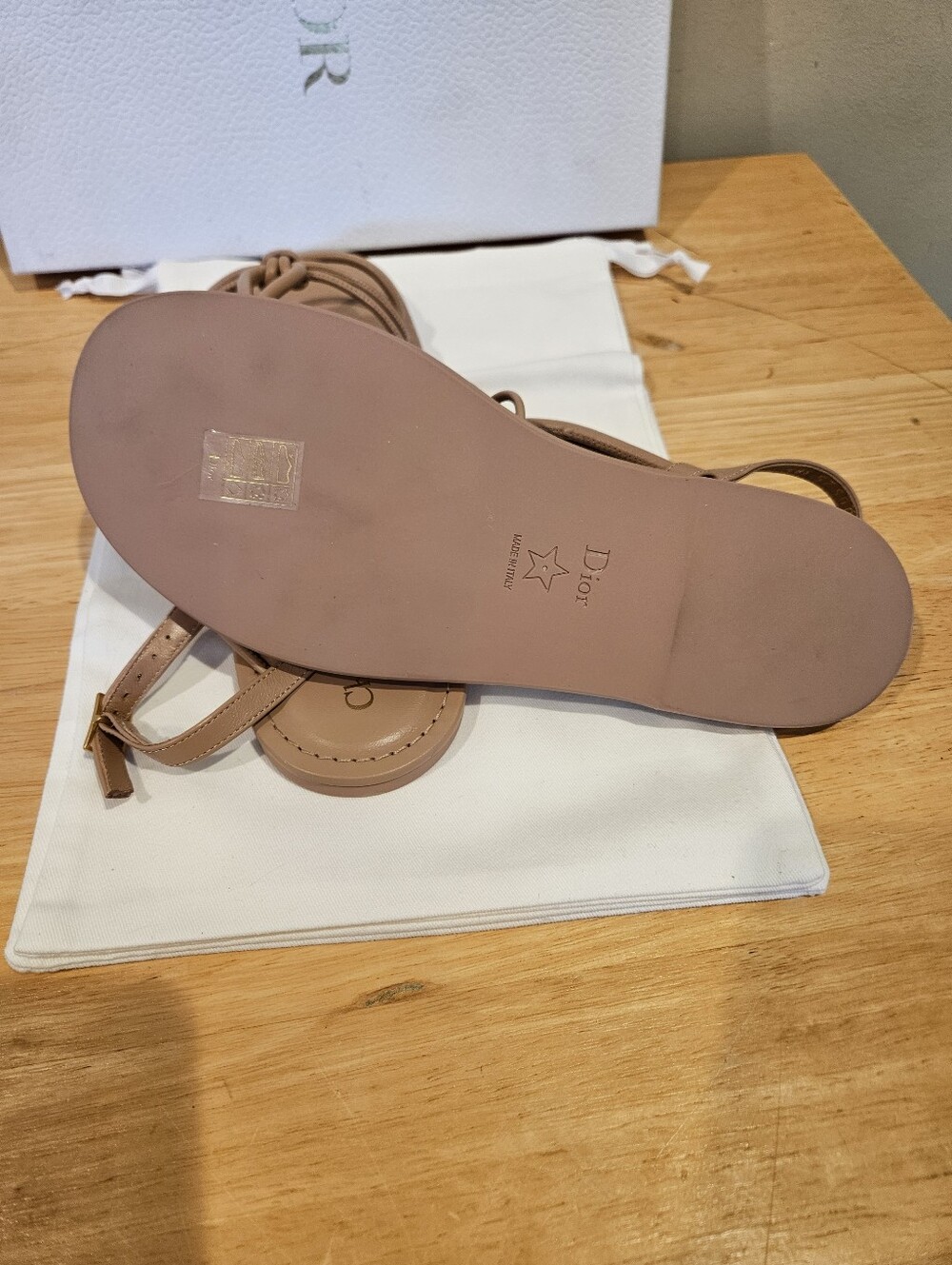 Christian Dior Dioriviera Sandals Size 38.5 New - Picture 10 of 11